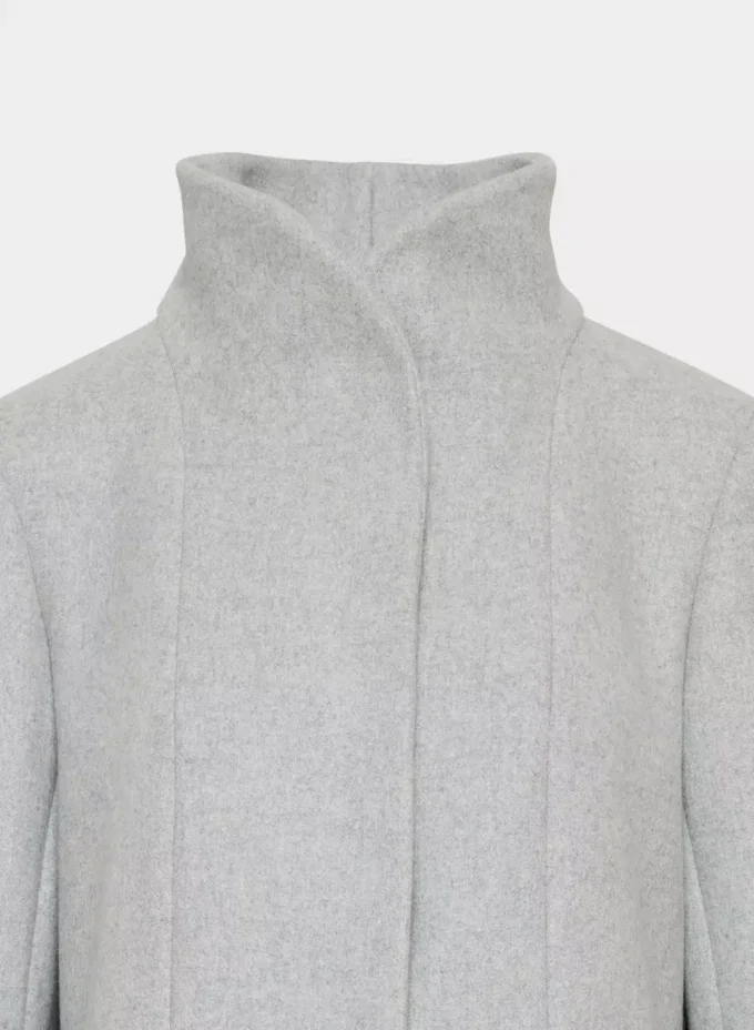 Le manteau cocon Nouveau – Laine vierge et cachemire