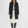 Le manteau Cocoon – Laine douce et cachemire