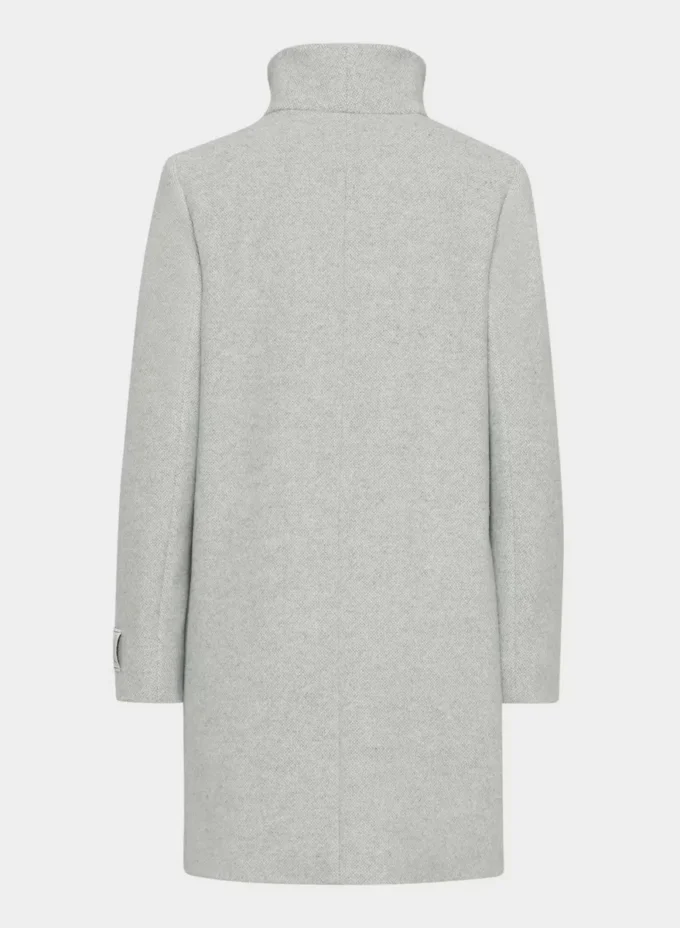 Le manteau Cocoon – Laine douce et cachemire