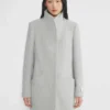 Le manteau Cocoon – Laine douce et cachemire