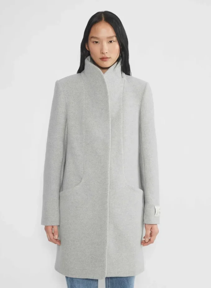Le manteau Cocoon – Laine douce et cachemire