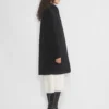 Le manteau Cocoon – Laine douce et cachemire
