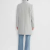 Le manteau Cocoon – Laine douce et cachemire