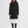 Le manteau Cocoon – Laine douce et cachemire