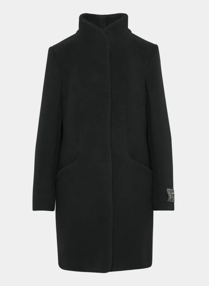Le manteau Cocoon – Laine douce et cachemire