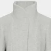 Le manteau Cocoon – Laine douce et cachemire