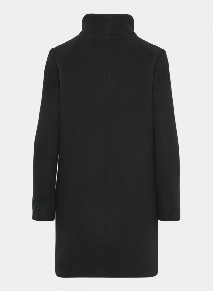Le manteau Cocoon – Laine douce et cachemire