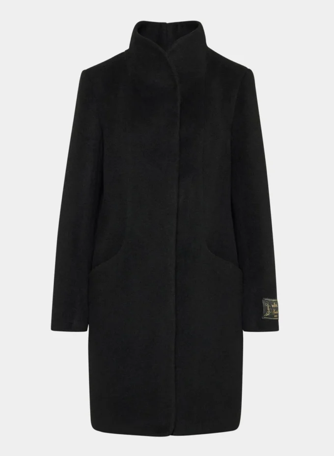 Le manteau Cocoon – Laine (recyclée) camel