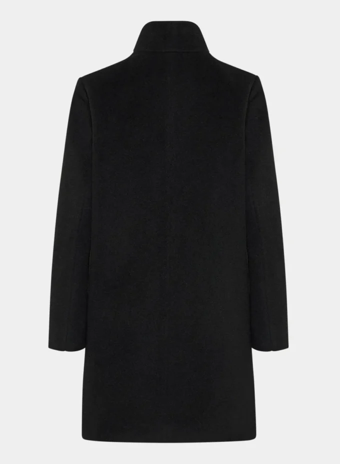 Le manteau Cocoon – Laine (recyclée) camel