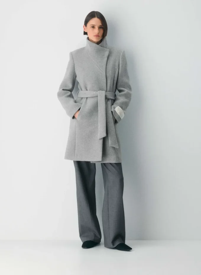 Le manteau Connor – Laine douce et cachemire