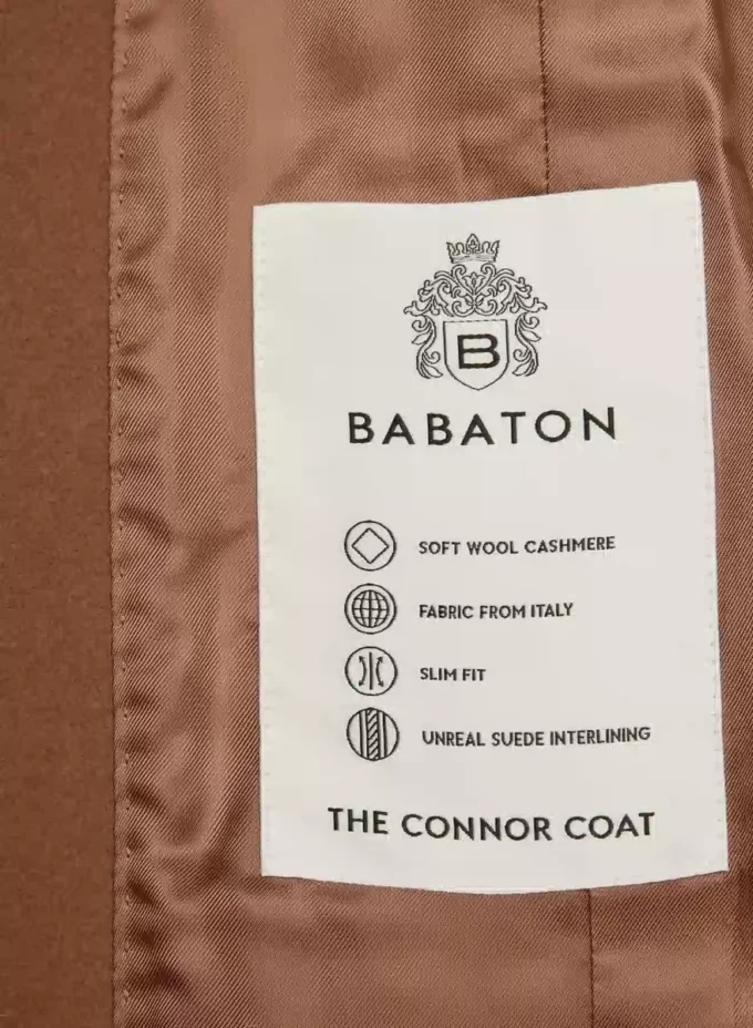 Le manteau Connor – Laine douce et cachemire