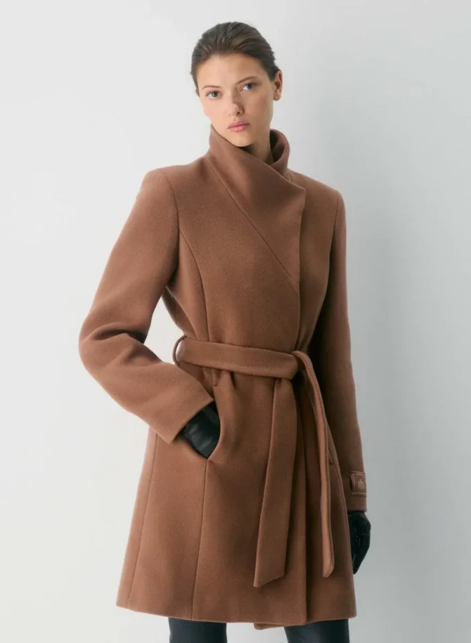 Le manteau Connor – Laine douce et cachemire