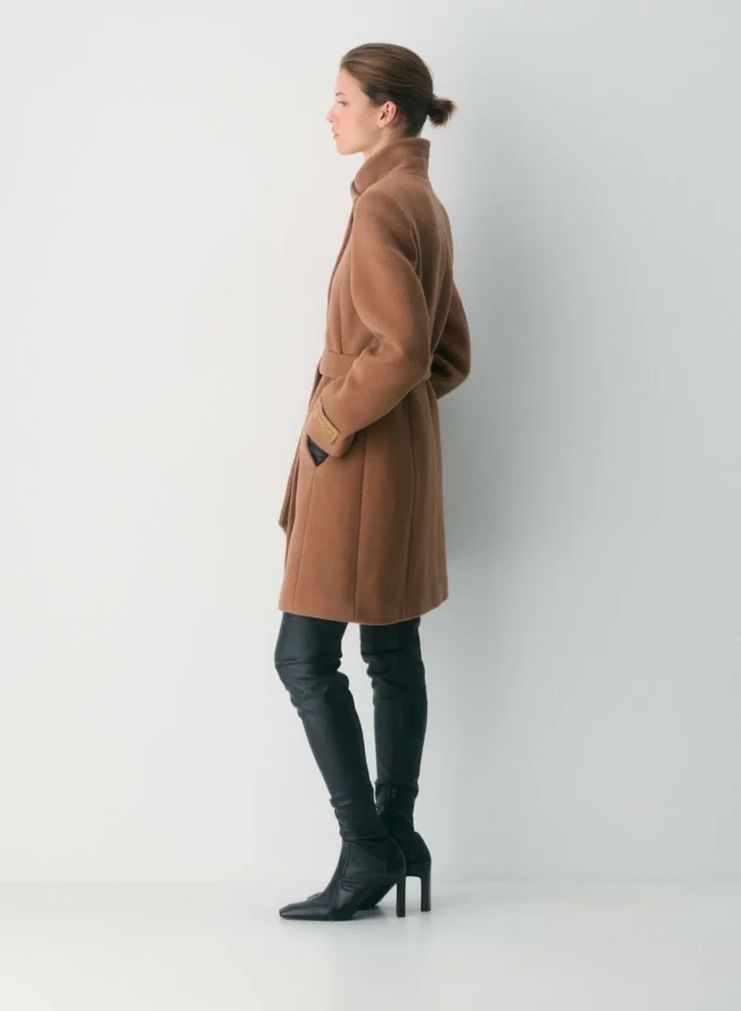 Le manteau Connor – Laine douce et cachemire