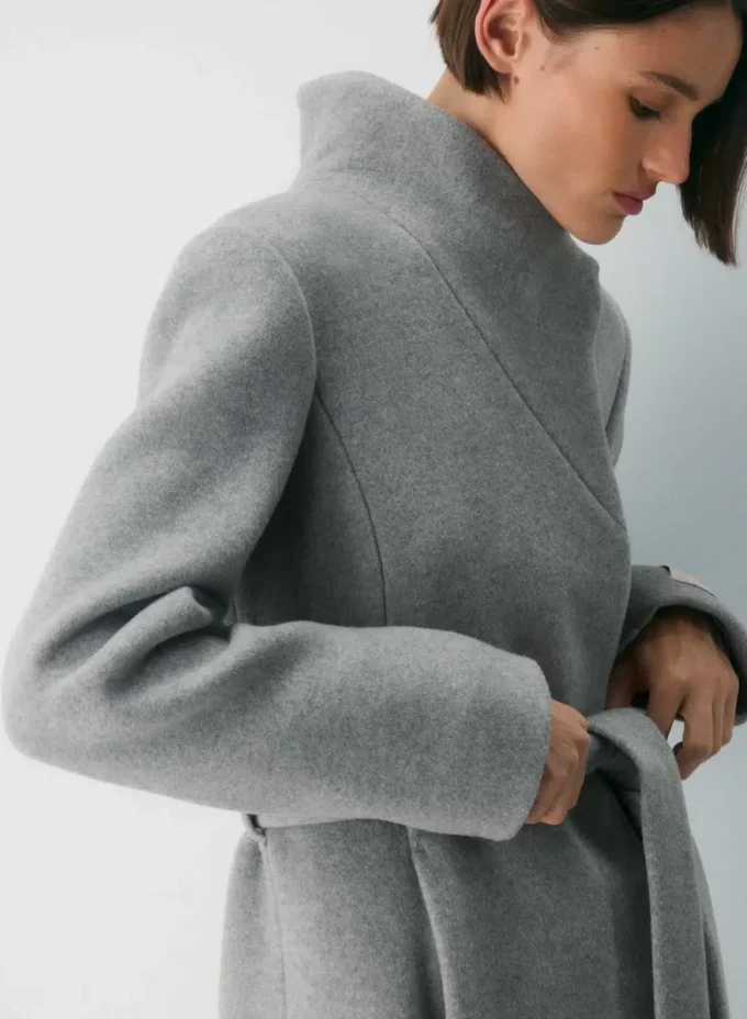 Le manteau Connor – Laine douce et cachemire