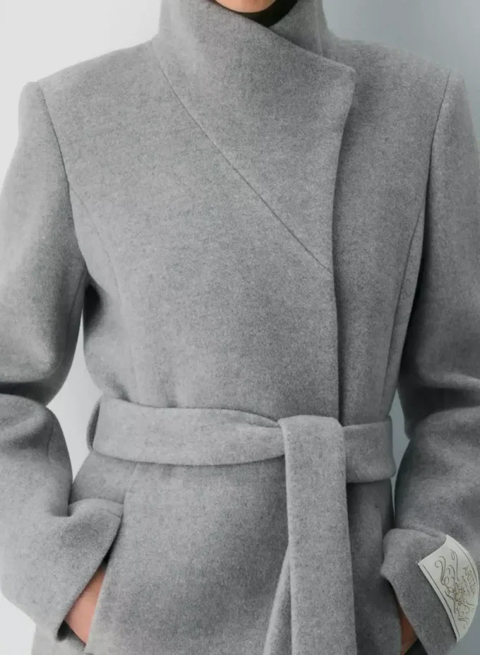 Le manteau Connor – Laine douce et cachemire