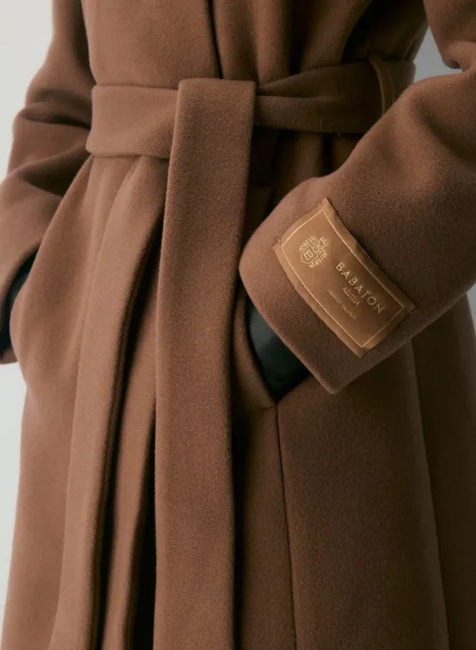 Le manteau Connor – Laine douce et cachemire