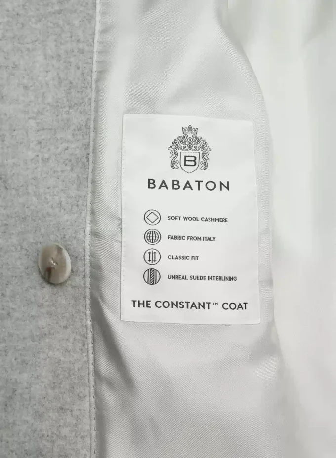 Le manteau Constant™ – Laine et cachemire douces