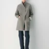 Le manteau double face Cocoon – Luxe (Re)Wool