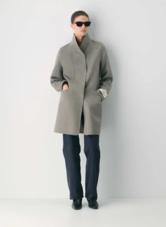 Le manteau double face Cocoon – Luxe (Re)Wool