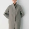 Le manteau double face Cocoon – Luxe (Re)Wool