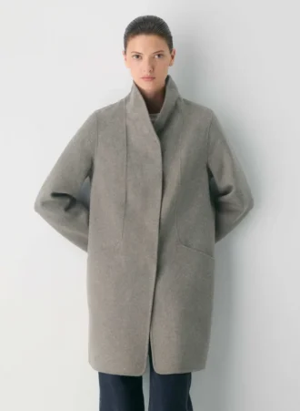 Le manteau double face Cocoon – Luxe (Re)Wool