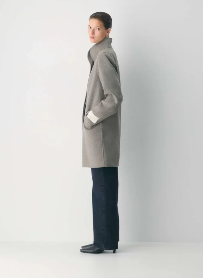 Le manteau double face Cocoon – Luxe (Re)Wool