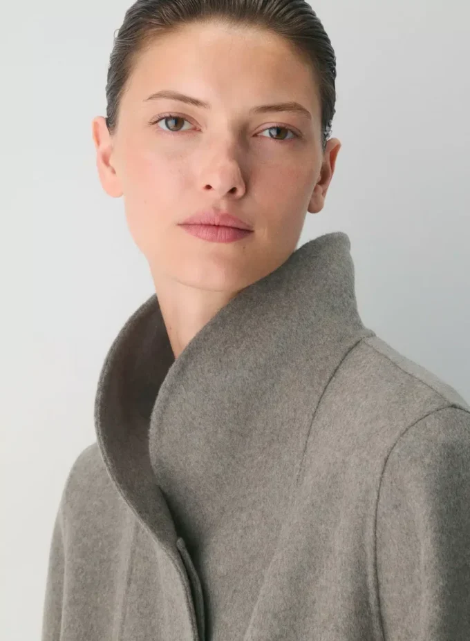 Le manteau double face Cocoon – Luxe (Re)Wool