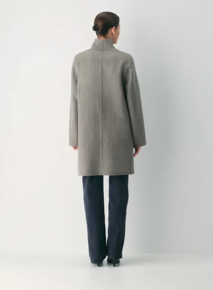 Le manteau double face Cocoon – Luxe (Re)Wool