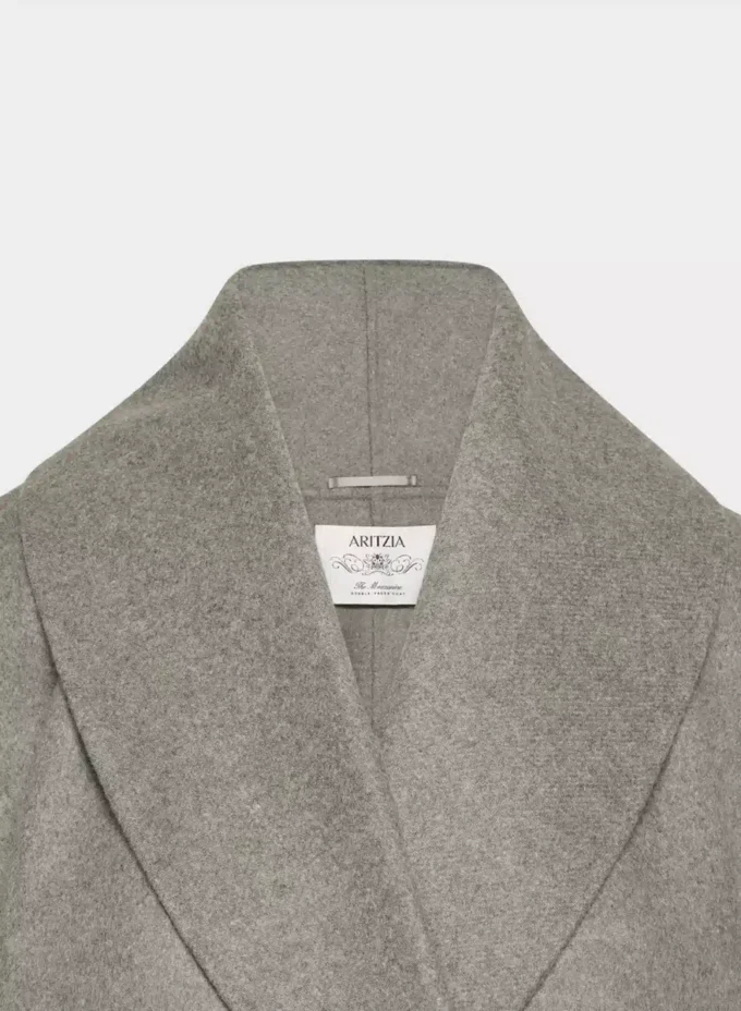 Le manteau double face Mezzanine – Luxe (Re)Wool