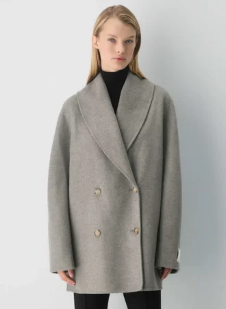Le manteau double face Mezzanine – Luxe (Re)Wool