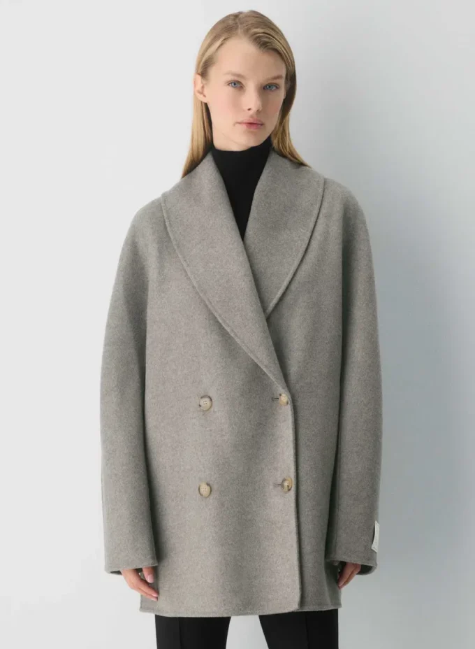 Le manteau double face Mezzanine – Luxe (Re)Wool