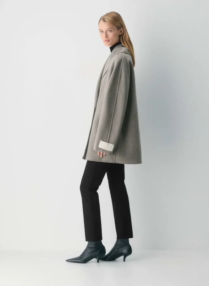 Le manteau double face Mezzanine – Luxe (Re)Wool