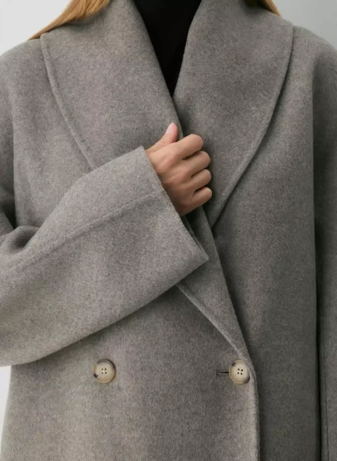 Le manteau double face Mezzanine – Luxe (Re)Wool