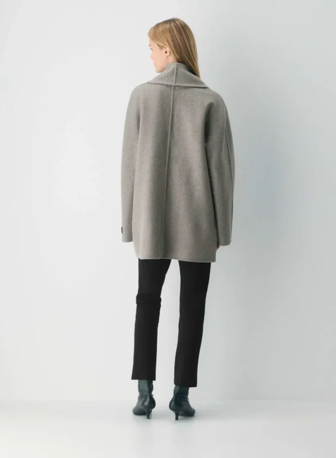 Le manteau double face Mezzanine – Luxe (Re)Wool