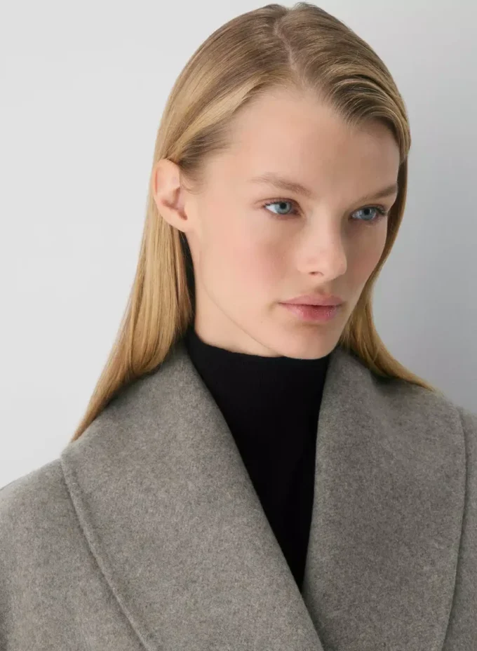 Le manteau double face Mezzanine – Luxe (Re)Wool