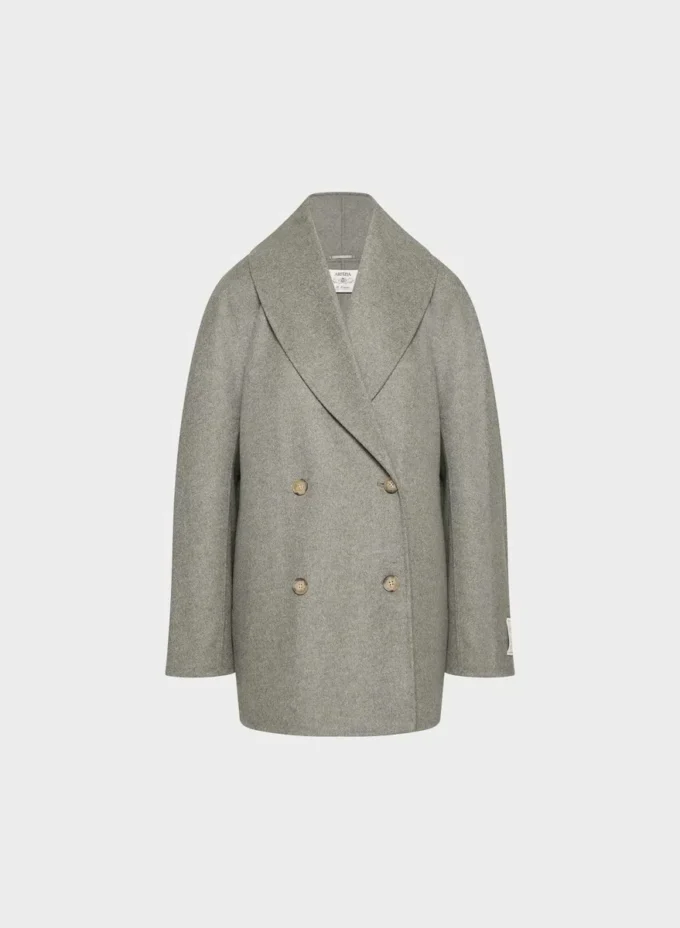 Le manteau double face Mezzanine – Luxe (Re)Wool