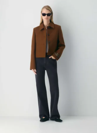 Le manteau Dove – Laine et cachemire de luxe