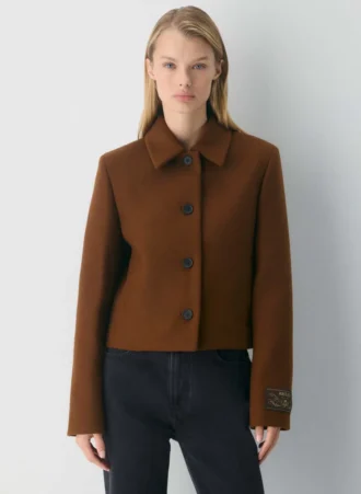 Le manteau Dove – Laine et cachemire de luxe