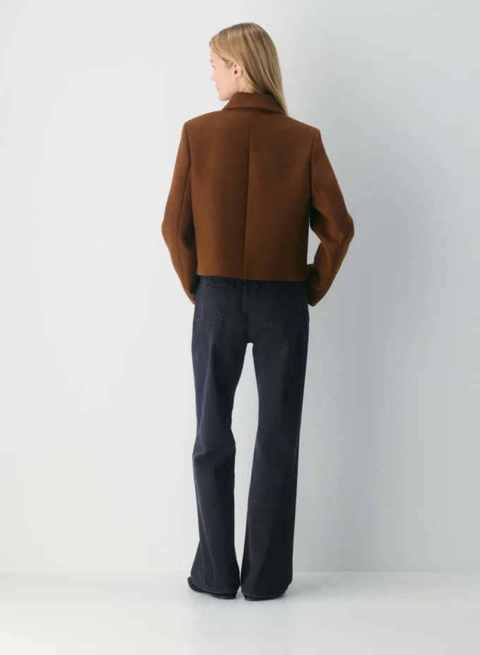 Le manteau Dove – Laine et cachemire de luxe