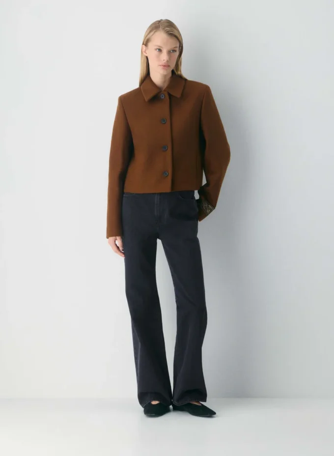 Le manteau Dove – Laine et cachemire de luxe