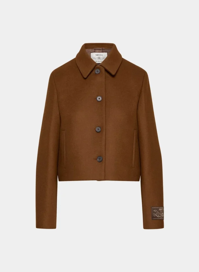 Le manteau Dove – Laine et cachemire de luxe