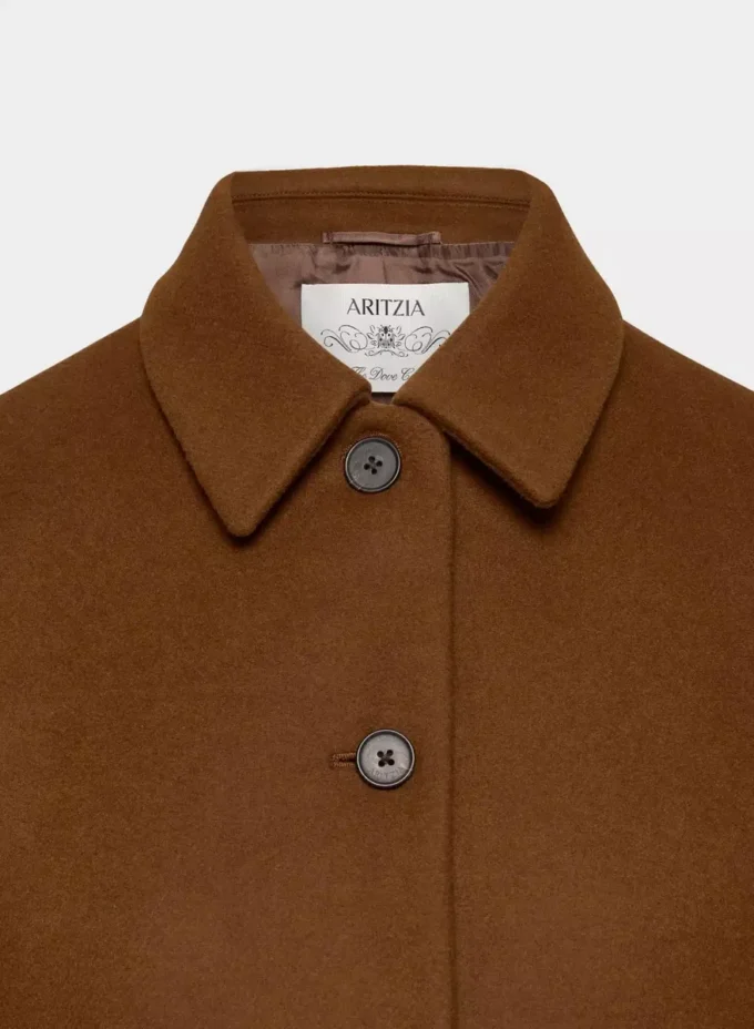 Le manteau Dove – Laine et cachemire de luxe