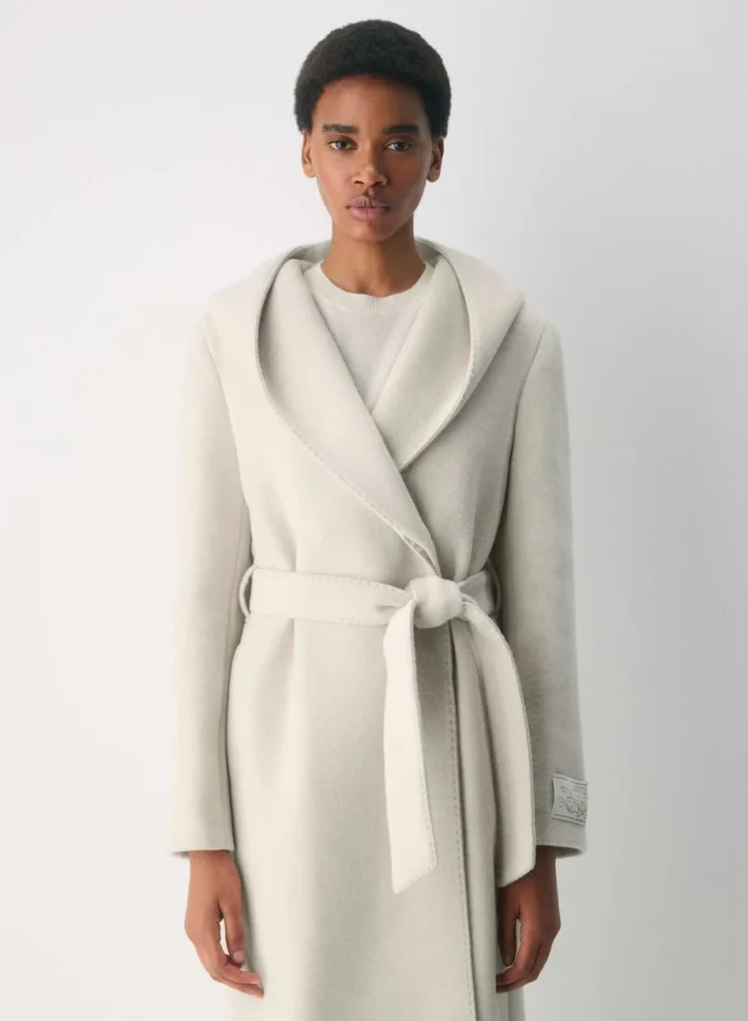 Le manteau Emilie – Laine douce et cachemire