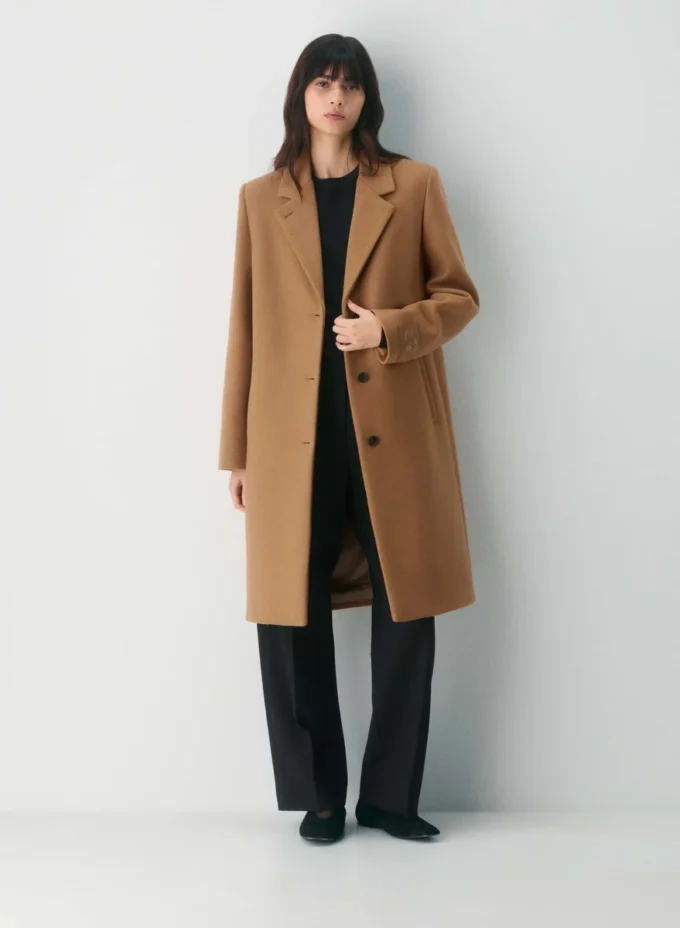 Le manteau Exchange – Laine et cachemire de luxe