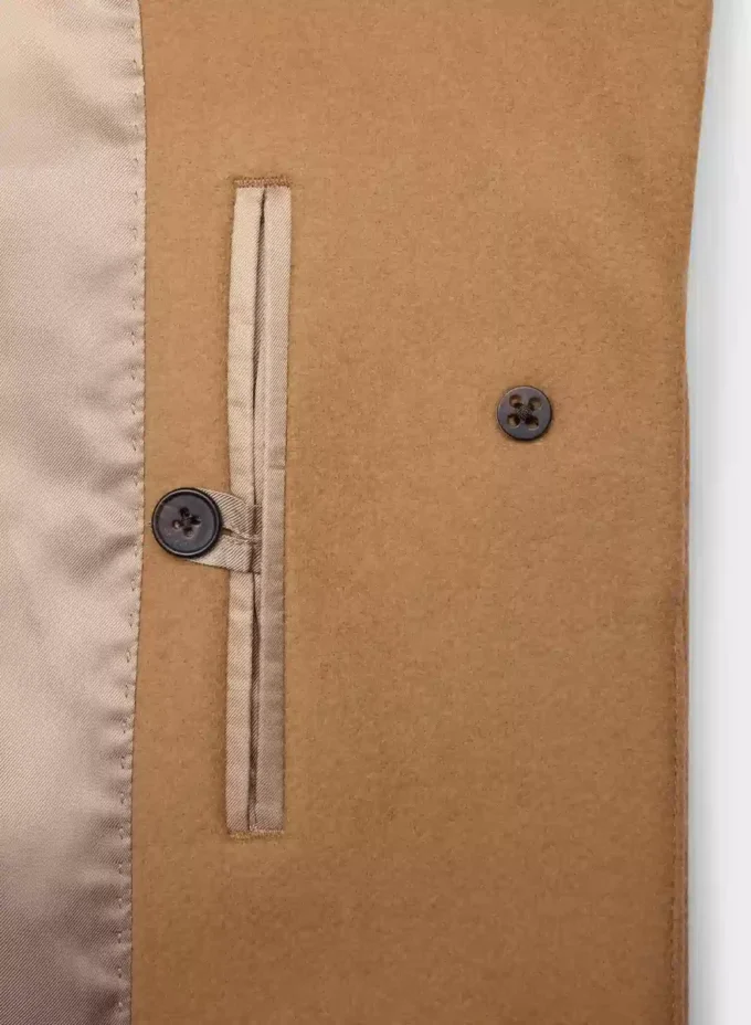 Le manteau Exchange – Laine et cachemire de luxe