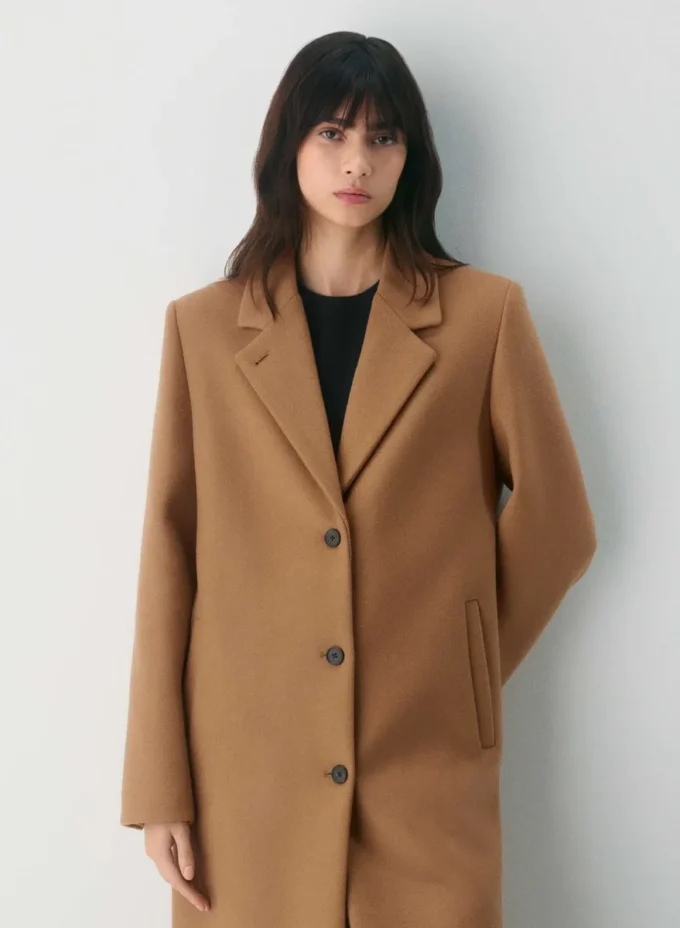 Le manteau Exchange – Laine et cachemire de luxe