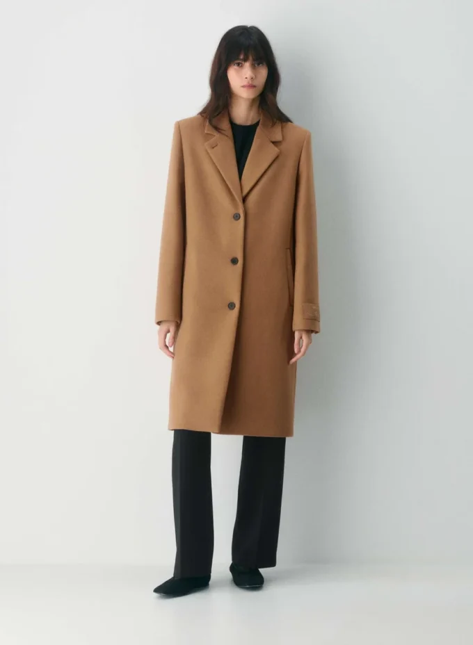Le manteau Exchange – Laine et cachemire de luxe