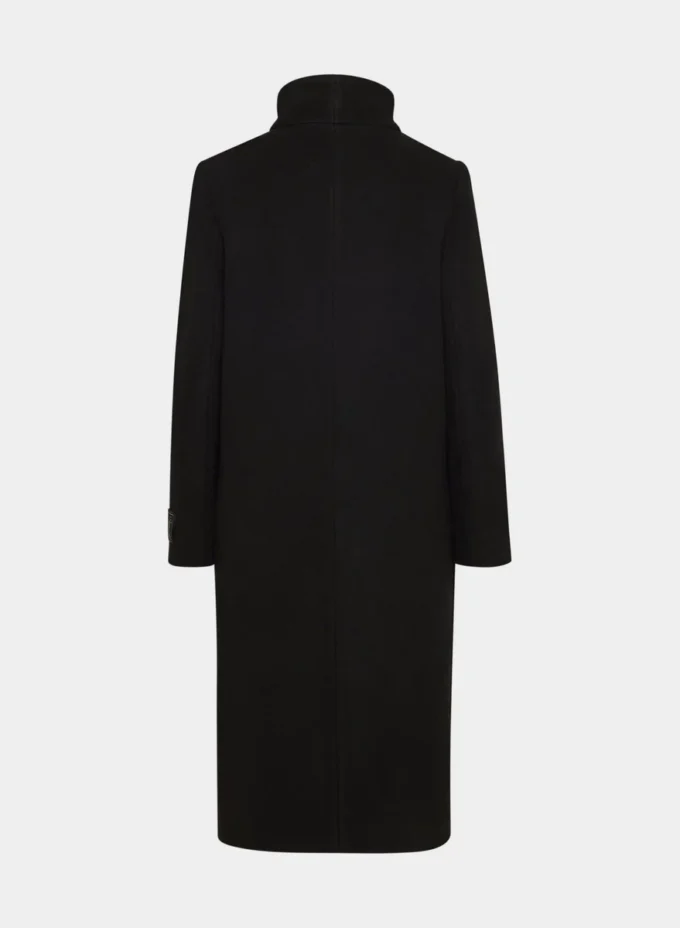 Le manteau long Cocoon – Laine douce et cachemire