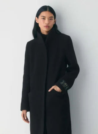 Le manteau long Cocoon – Laine douce et cachemire