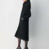 Le manteau long Cocoon – Laine douce et cachemire